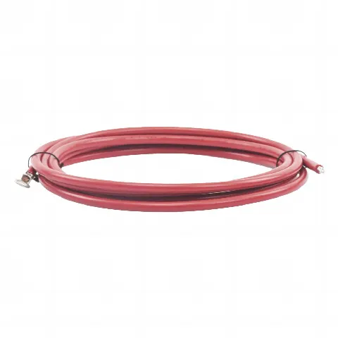 Cable para Controlador 3.0 m, Rojo, Calibre 8 AWG con Terminal de Ojo en un Extremo
