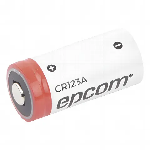 Batería CR123A de Litio 3 V 1300 mAh (No recargable)