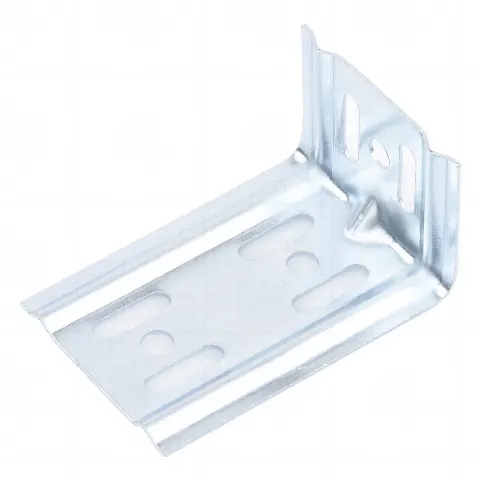 Ménsula económica, para montaje en pared, para anchos de charola de 100mm, con acabado Electro Zinc