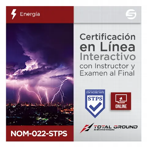 Certificación Virtual NOM-022-STPS Total Ground (Válida Ante Secretaría del Trabajo)