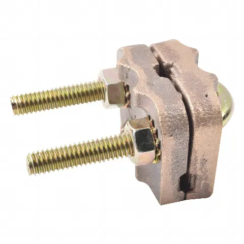 Conector de Varilla 5/8 a Cable Calibre 4  a 3/0 AWG. 