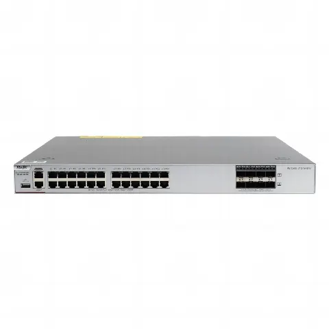Switch Core Administrable Capa 3 con 24 puertos Gigabit + 8 SFP+ para fibra 10Gb, gestión gratuita desde la nube.