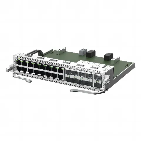 Tarjeta de Red con 16 puertos RJ45 1Gb, 8 puertos SFP 1Gb y 2 puertos SFP+ 10Gb para Chasis RG-NBS6002