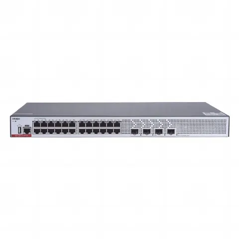 Switch de Acceso Capa 3 con doble Chip para Alta Disponibilidad Ideal en Redes Empresariales con 24 puertos Gigabit y 4 SFP+ 10Gb