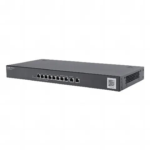 Router administrable , 6 puertos LAN  y 3 puertos LAN/WAN gigabit y 1 Puerto WAN gigabit, hasta 350 clientes con desempeño de 1.5 Gbps asimétricos