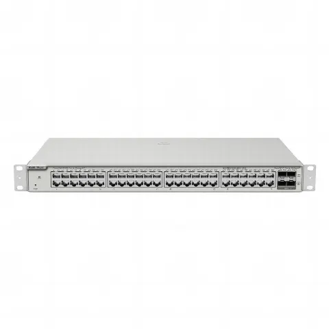 Switch Administrable Capa 2+ Plus, con 48 puertos Gigabit + 4 SFP+ para fibra 10Gb, gestión gratuita desde la nube