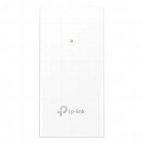 Inyector PoE Pasivo de 48V (18 Watts) / 2 puerto 10/100/1000 Mbps / Plug and Play / Montaje en Pared