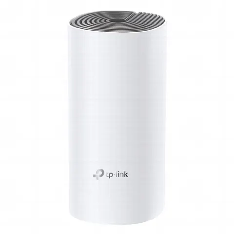 Router Inalámbrico MESH Interior para Hogar / Doble Banda Wi-Fi 5 AC1200 Mbps / 2 Puerto Gigabit WAN/LAN / 2 Antenas Internas / Administración Mediante la App Deco (iOS, Android) 