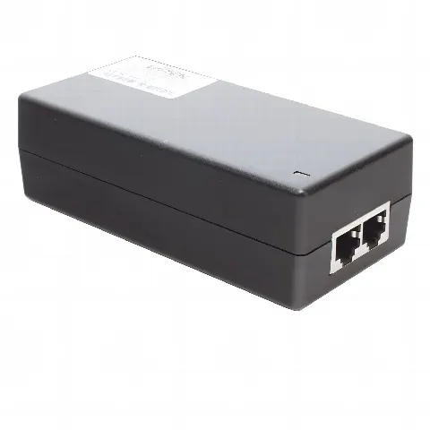 Inyector Hi-PoE 60 W Gigabit / Alimenta Equipos PoE 802.3 af/at/bt / Para Interior / Alcance de 100 metros