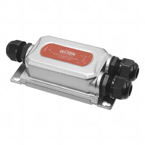 Extensor PoE para exterior / Entrada PoE de 90W y 2 salidas PoE de 60W y 30W / Protección IP68