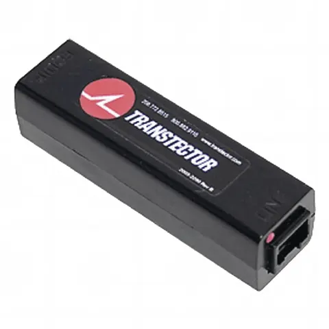 Protector de datos POE, tubo de gas, contra sobre tensiones eléctricas, Gigabit Ethernet (1101-911-1) Interior