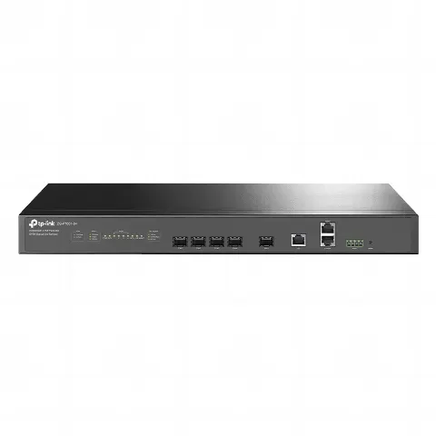 Delta Stream - OLT de 4 puertos GPON / Conexión de hasta 512 ONUs / 1 Puerto Gigabit RJ45 Uplink /  1 Puertos SFP+ Uplink / Fuentes Redundantes AC- DC (incluidas) / Administración desde la nube (DPMS)