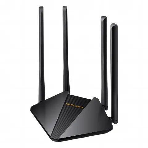 Router inalámbrico AC1200 / 2 Puertos LAN 10/100/1000 / 1 Puerto WAN 10/100/1000 /  Tecnología MU-MIMO y Beamforming /   4 Antenas de 5 dBi
