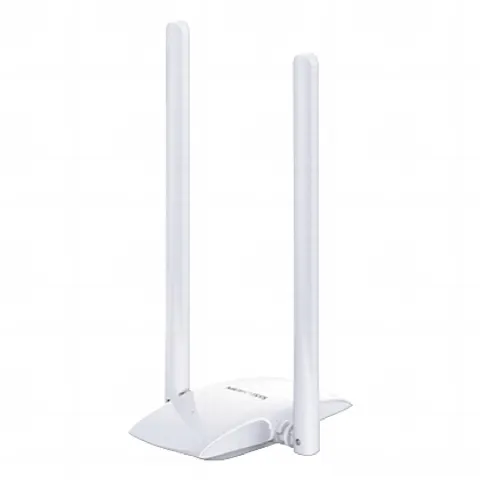 Adaptador Inalámbrico N / Alta Ganancia de 300 Mbps 2.4 GHz / 2 antenas externas de 5 dBi