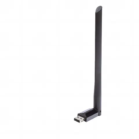 Adaptador  USB inalámbrico doble banda AC 600 Mbps, antena de alta ganancia.