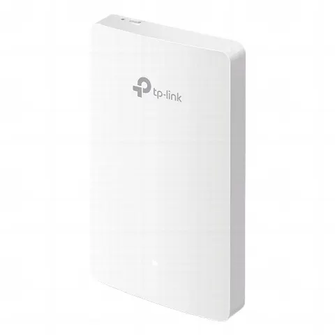 Punto de acceso Omada /  Doble Banda AC1200 MU-MIMO / Diseño para Pared con 3 Puertos Adicionales / Configuruación por Controlador o Stand-Alone / Alimentación PoE af/at