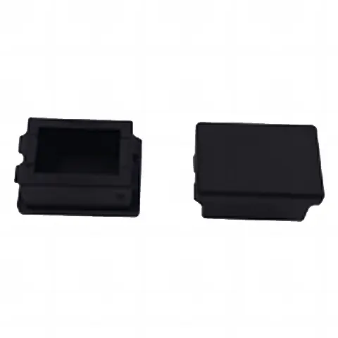 Inserto ciego para placas acopladoras LP-FO-D06 y LP-FO-D12, color negro, Bolsa con 100 pcs