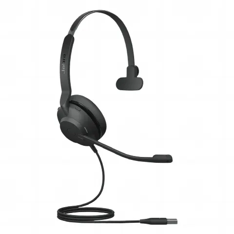 Jabra Evolve2 30, Auricular mono versión UC con aislamiento de ruido, indicador de ocupado (Busylight) (23089-889-979)