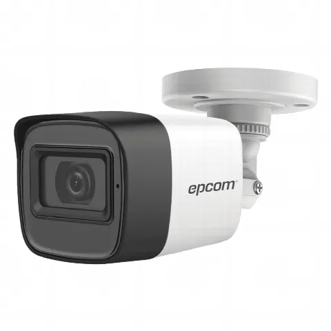 AUDIO POR COAXITRON / Bala TURBOHD 5 Megapixel / Gran Angular 85.5° / Lente 2.8 mm / 30 mts IR EXIR / Exterior IP67 / 4 Tecnologías / dWDR