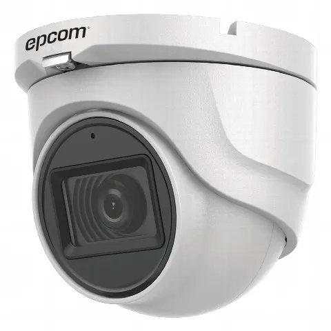 AUDIO POR COAXITRON / Turret TURBOHD 5 Megapixel / Angulo de vision 85.5° / Lente 2.8 mm / 30 mts IR EXIR / Exterior IP67 / 4 Tecnologías / dWDR