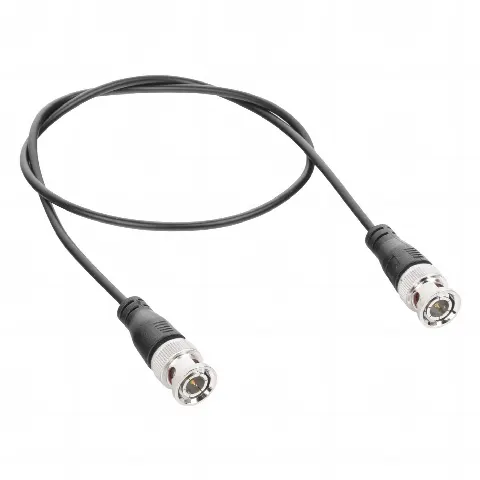 Cable Coaxial Armado con Conector BNC (Video) / Longitud de 1.5 mts (4.92 ft) / Optimizado para Cámaras 4K / Uso en Interior