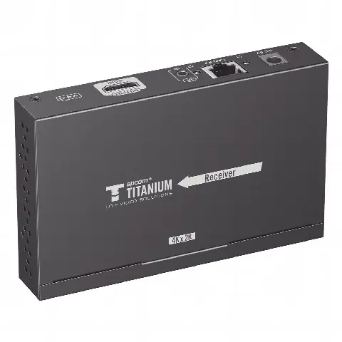 Receptor Compatible para Kit Matricial TT-683-MATRIX-4.0 / Resolución 4K@30Hz / Cat6 / Control IR / Compatible con Switch IGMP (Solo para transmisor versión 4.0).