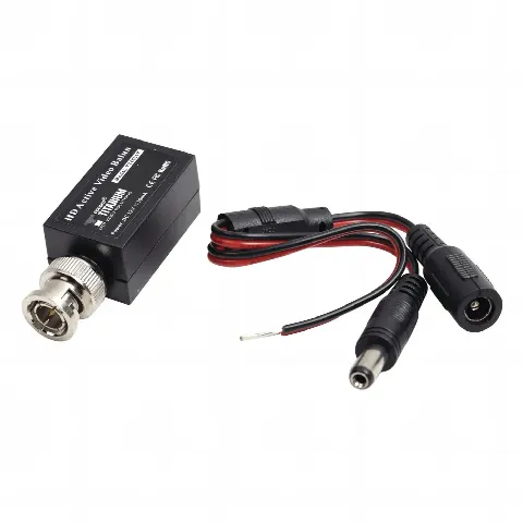 (TRANSCEPTOR) TRANSMISOR DE VIDEO ACTIVO DE LARGO ALCANCE /  400 Metros con RECEPTOR ACTIVO TT4501R / Resolución 2 MP / Compatible con cámaras HD-TVI/CVI/AHD/CVBS / Protección Interconstruida contra sobretensión.