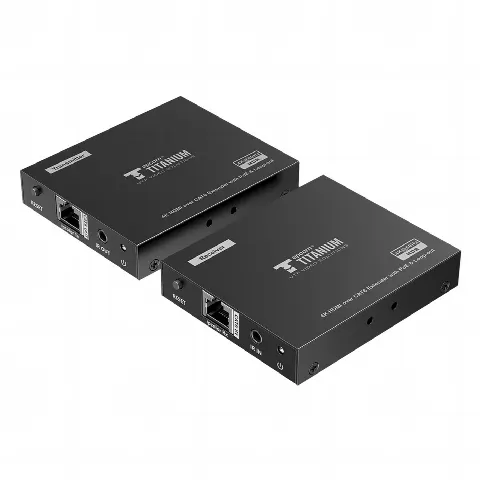 Kit Extensor HDMI para distancias de 70 metros / Resolución 4K x 2K@ 60 Hz/ Cat 6, 6a y 7 / IPCOLOR / CERO LATENCIA / SIN COMPRIMIR / Salida Loop / Control IR  / Salida de audio de 3.5mm / PoC