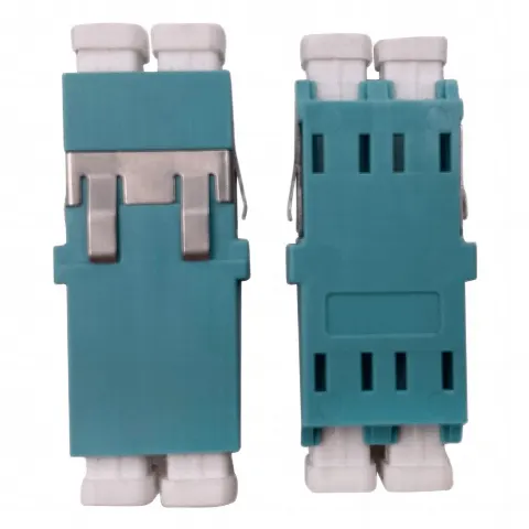 Módulo acoplador de fibra óptica duplex LC a LC compatible con fibra Multimodo, para placas LP-FO-D12