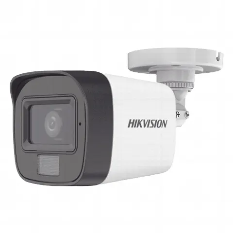 Bala TURBOHD 2 Megapixel (1080p) / Lente 2.8 mm / Dual Light (30 mts IR EXIR + 20 mts Luz Blanca) / Micrófono Integrado / Gran Angular 101° / Exterior IP67 / 4 Tecnologías