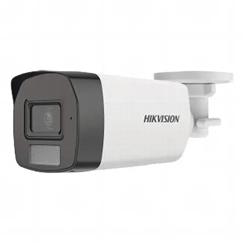 Bala TURBOHD 3K (5 Megapixel) / Lente 2.8 mm / Dual Light (40 mts IR + 40 mts Luz Blanca) / Micrófono Integrado / Exterior IP67 / dWDR / 4 Tecnologías