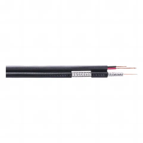 Carrete de 305 metros (1000 ft) / Cable coaxial RG59 /  Tipo CCS SIAMES /  Optimizado para HD / Intemperie