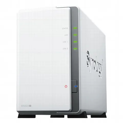Servidor NAS de 2 Bahías / Hasta 32 TB / Servicio Nube Gratis (P2P) / Administración Remota y Respaldo Programado