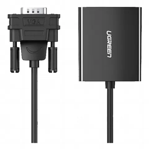 Entrada: VGA Macho / Salida: HDMI Hembra / Resolución de 1080P@60Hz / Puerto Estéreo de 3.5 mm / Plug and Play, Sin Controlador / Longitud del Cable 15 cm (5.91 in). / Incluye Cable de Alimentacion USB / Incluye Cable de Audio de 3.5mm.