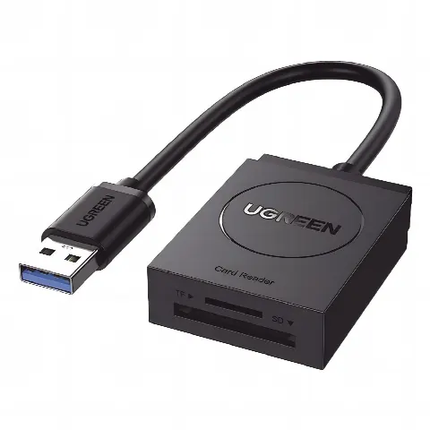 Lector de tarjetas SD USB 3.0 de doble ranura Flash lector de tarjetas de memoria TF SD Micro SD SDXC SDHC MMC RS-MMC Micro SDXC UHS-I