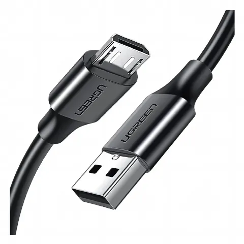 Cable USB-A a Micro USB | 2 Metros | Tecnología de Carga Rápida Qualcomm / QC 3.0/2.0 | Recarga hasta 18W | Transmisión de Datos hasta 480Mbps | Tecnología de Carga Segura | Hasta 5,000 Flexiones | ABS y PVC de Alta Duraci&oacu