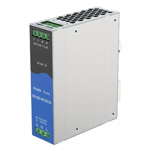 Fuente de Alimentación AC/DC / 120W / DIN-Rail / Entrada Universal / Protección Integrada
