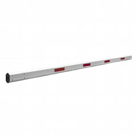 Brazo Telescópico para Barrera Vehicular / Longitud Ajustable 3.6 a 5.5 m (11.8 a 18 ft) / Aluminio Hexagonal / Sin Iluminación / Compatible con Múltiples Modelos