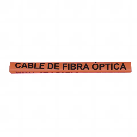 Marcador de Fibra Óptica Color Naranja, Diámetro de aplicación: 6.4 a 12.5 mm (0.49 in)