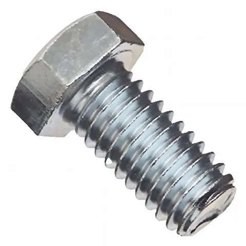 Tornillo Máquina Estándar / Rosca UNC 3/8" (9.5 mm) / Longitud 2 1/2" (63 mm) / Grado 2 / Galvanizado Electrolítico