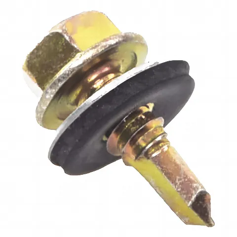 Tornillo Punta Broca Sello Montado 6.4 X 25 mm (1/4 X 1) Caj. C/100pz.