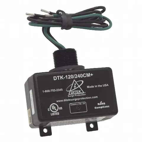 Supresor de Sobretensiones / 120/240 VCA / Fase Dividida / Gabinete NEMA 4X / -35°C a 80°C / Auto-Recuperación