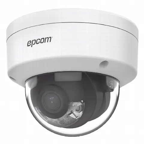 Domo IP / 4 MP / Lente 2.8 mm / ColorVu / AcuSense / PoE / H.265+ / IP67 / IK08 / WDR 120 dB / Luz blanca 30 m (98 ft)