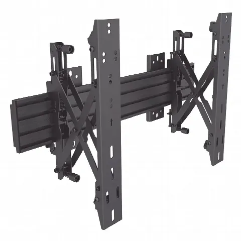 Soporte de Pared para Videowall / Push-in Pop-out / VESA 100x100 a 600x400 mm / Pantallas 37 a 75 pulgadas / Carga 30 kg (66 lbs)