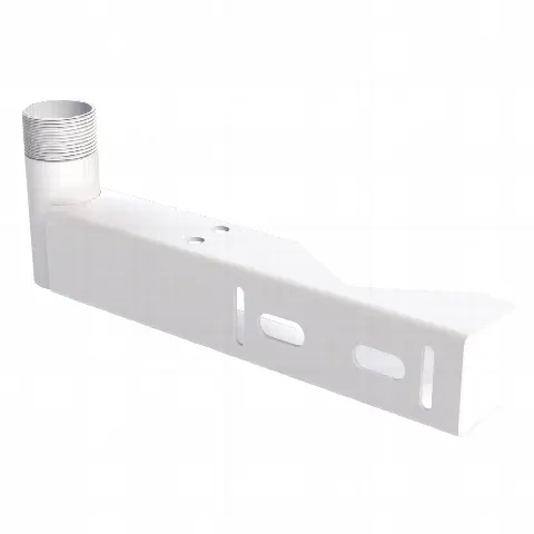 Herraje para Lámpara de Obstrucción / Acero Galvanizado / Pintura Electrolítica Blanca / Fijación 7/8' a 1-1/4' / Compatible STZ30 STZ35 STZ45
