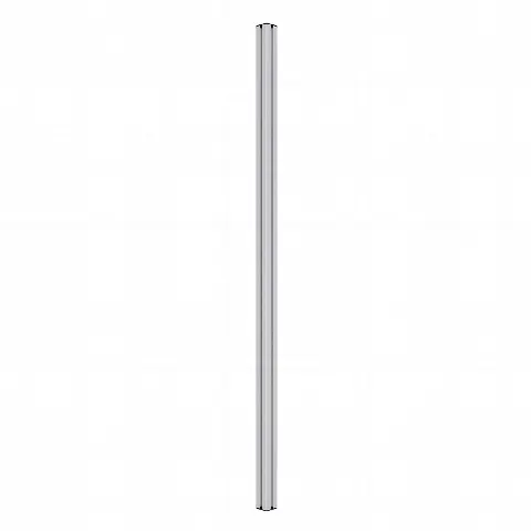 Riel de Aluminio / Longitud 1670 mm (65.7 ft) / Perfil 40 x 40 mm / Diseño Modular / 4 Direcciones de Montaje / Tapas Incluidas
