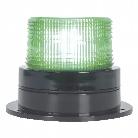 Luz LED de Emergencia / 8 LEDs Gen III / 340 Lúmenes / 10-110 VCC / 2 Patrones de Destello / Montaje Permanente / Verde