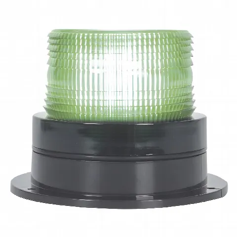 Luz de Emergencia Vehicular / 8 LEDs Gen III / 110 Vca / 340 lm / 2 Patrones de Destello / Montaje Permanente / Verde