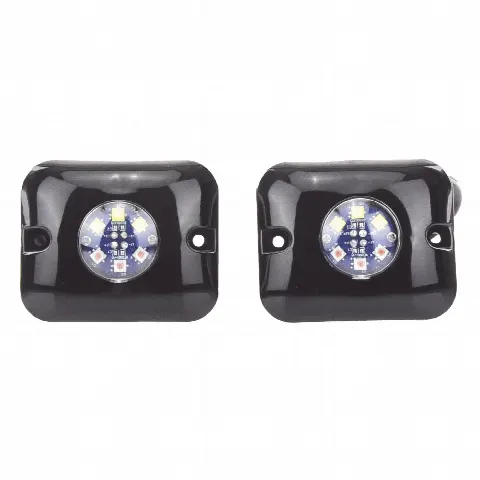 Estrobos Ocultos LED / 12 LEDs / 12 Patrones de Destello / 10-24 VCC / 1 A Máx. / 3.2 x 1.8 cm