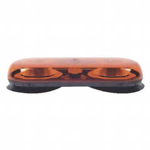 Mini Barra de Señalización LED / 18 LED Gen III / 25 Patrones de Destello / Montaje Magnético de Succión / 12 VCC / 40 cm (15.7 in) de Longitud